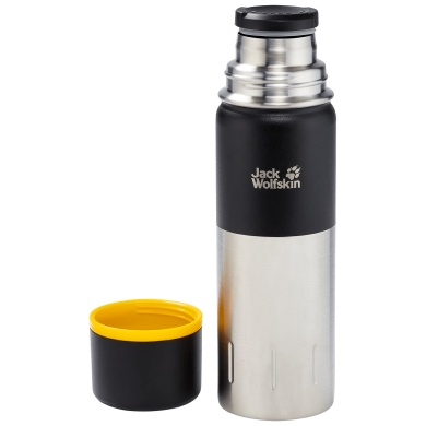 Jack Wolfskin Thermos Bottle Drinking Bottle Kolima 0.5 (Stainless Steel, Grippy Coating) 500ml